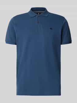 Lerros Poloshirt met labelstitching