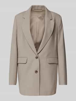 Selected Femme Elegante Op Maat Beige Blazer Beige Dames