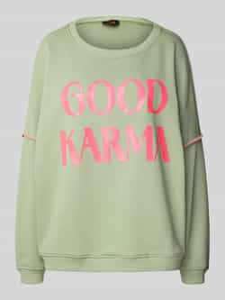 Miss goodlife Oversized sweatshirt met statementprint