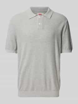 Levi's Standard fit poloshirt met ribboorden