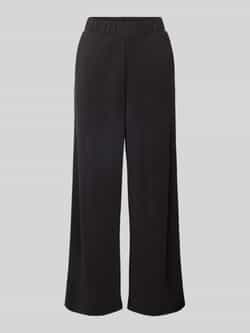 Jake*s Casual Wide fit stoffen broek met elastische band