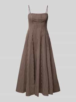 Staud Midi-jurk met spaghettibandjes model 'WYLIE'
