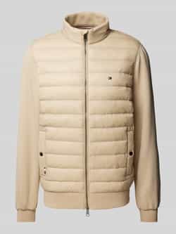 Tommy Hilfiger Gewatteerd jack met opstaande kraag model 'MIX MEDIA'