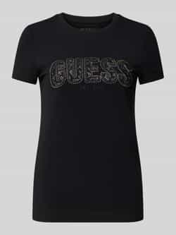 Guess T-shirt Korte Mouw CN SS LOGO LACE TEE W5GI04 J1314