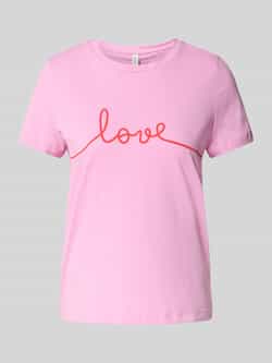 Vero Moda Regular fit T-shirt van puur katoen model 'KAMI'