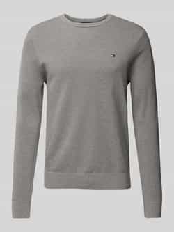Tommy Hilfiger Gebreide pullover met logostitching