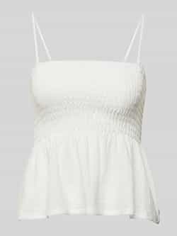 Gina Tricot Top met bandjes en smokdetails