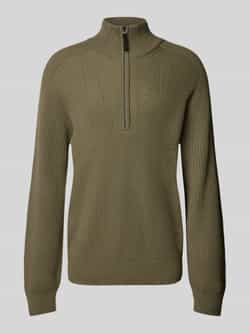 AlphaTauri Gebreide pullover met opstaande kraag model 'FINTO'