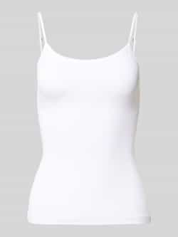 Hanro Top met bandjes en ronde hals