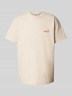 Carhartt Work In Progress T-shirt met labelstitching