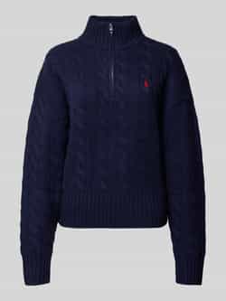 Polo Ralph Lauren Schipperstrui van wolmix met logostitching