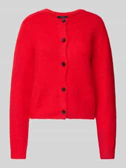Vero Moda Regular fit gebreid jack met wol en knoopsluiting model 'NOVAH'
