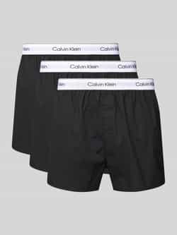 Calvin Klein Underwear Boxershort met elastische logoband in een set van 3 stuks