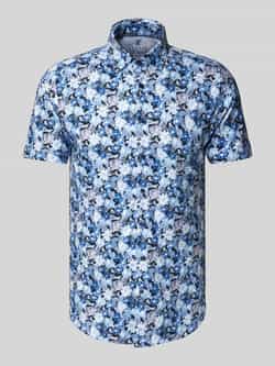 Desoto Slim fit vrijetijdsoverhemd met kentkraag