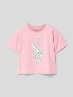 Polo Ralph Lauren Kids T-shirt met labelstitching