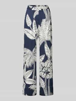 Smith and Soul Wide fit stoffen broek met elastische band