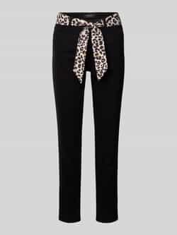 Marc Cain Stoffen broek met 5-pocketmodel