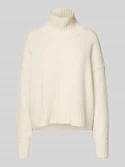 LANIUS Gebreide pullover met opstaande kraag