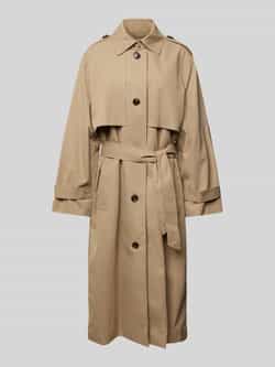 Jake*s Casual Trenchcoat met strikceintuur