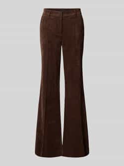 LUISA CERANO Wide leg broek met structuurmotief