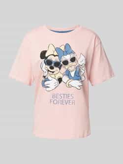 Jake*s Casual Pyjamabovendeel met ronde hals