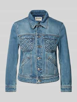 Zadig & Voltaire Jeansjack met paspelzakken model 'KIOKA'