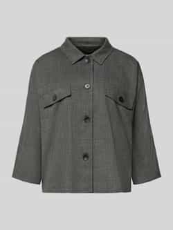 MORE & MORE Relaxed fit blazer met knoopsluiting en 3 4-mouwen
