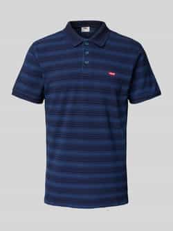 Levi's Standard fit poloshirt met labelstitching