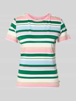 Tom Tailor Denim Boxy fit T-shirt en streepmotief
