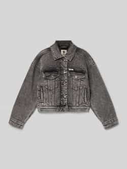 Garcia Regular fit jeansjack met biologische katoen
