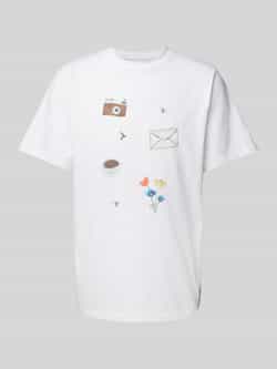 Forét-shirt met motiefprints