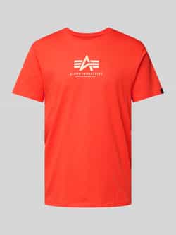 Alpha industries T-shirt met labelprint