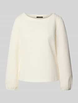 Zero Shirt met lange mouwen en geribde ronde hals