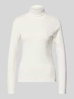 Tom Tailor Regular fit shirt met lange mouwen van katoenmix met col