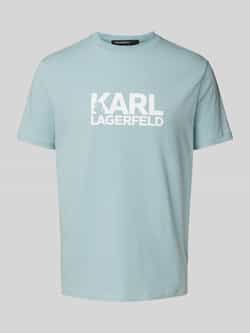 Karl Lagerfeld T-shirt met labelprint