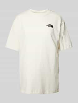 The North Face Oversize Simple Dome T-shirt Beige Zwart White Dames