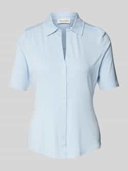 Marc O'Polo Regular fit jersey met korte mouwen in een viscosemix