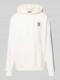 TOMMY JEANS Sweatshirt TJM REG TJ FLAG CREST HOOD EXT geborduurd merkembleem op borsthoogte
