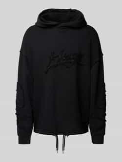 HUGO Hoodie met labelopschrift model 'Daskuldy'