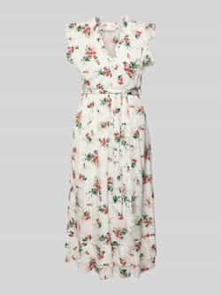 Apricot Midi-jurk van viscose met knoopsluiting