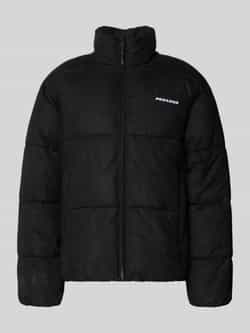 Pegador Regular fit gewatteerd jack met logostitching model 'Sidan'