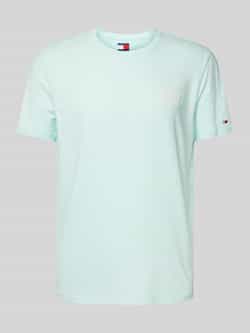 Tommy Jeans Regular fit T-shirt van puur katoen met labelopschrift