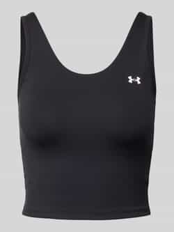 Under Armour Korte tanktop met boothals