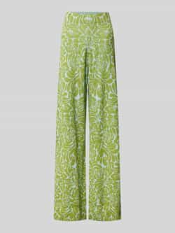 Essentiel Antwerp Wide leg stoffen broek met structuurmotief model 'Halready'