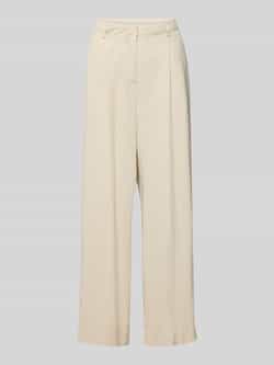 CAMBIO Stoffen broek met Franse steekzakken model 'ADELINE'