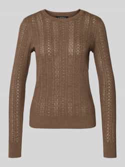 Lauren Ralph Lauren Gebreide pullover met ronde hals model 'SHAVONNE'