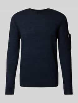 GABBA Gebreide pullover met labeldetail model 'LUCA'