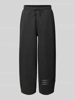 adidas Originals Loose fit sweatpants van katoenmix met logostitching