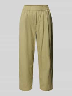 JAKE*S STUDIO WOMAN Stoffen broek met verkorte pasvorm en elastische band