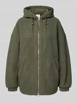 Varley Relaxed fit fleecejack met capuchon model 'FEY'
